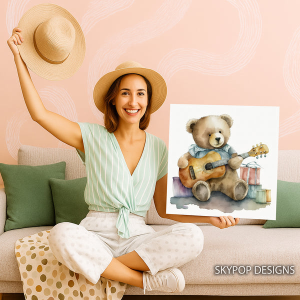 Bear Guitar Art - View 9