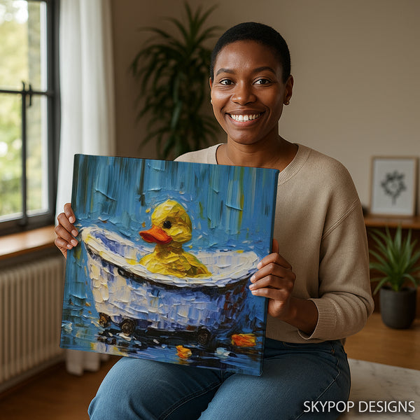 Duck Bath Time Art - View 9