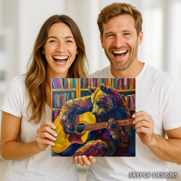 Bear Guitar Art - View 9