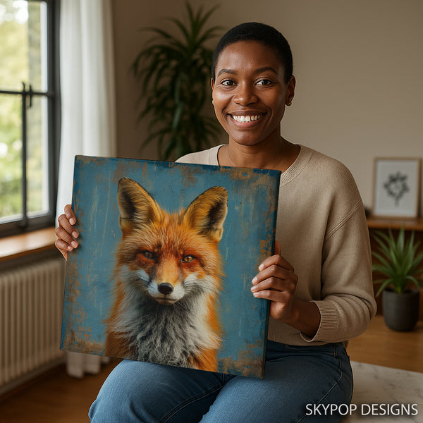 Fox Portrait Art - View 9