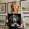 Border Collie Puppy Art - View 9
