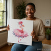 Ballerina Flamingo Art - View 9