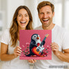 Penguin Rock Star Art - View 9