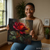 Red Rose Texture Art - View 9