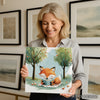 Fox Reading Art - View 9