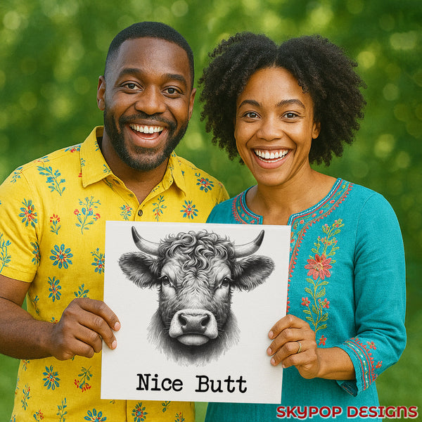 Highland Cow Art - View 9