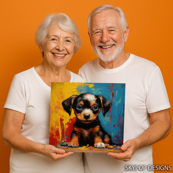 Dachshund Puppy Art - View 9