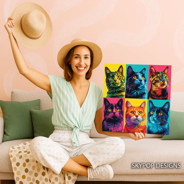 Cat Portraits Art - View 9