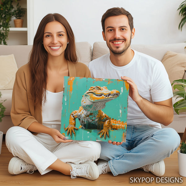 Crocodile Art - View 9