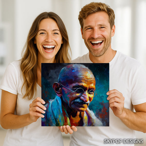 Gandhi Portrait Art - View 9