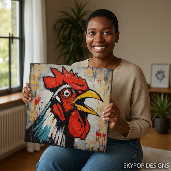 Rooster Art - View 9