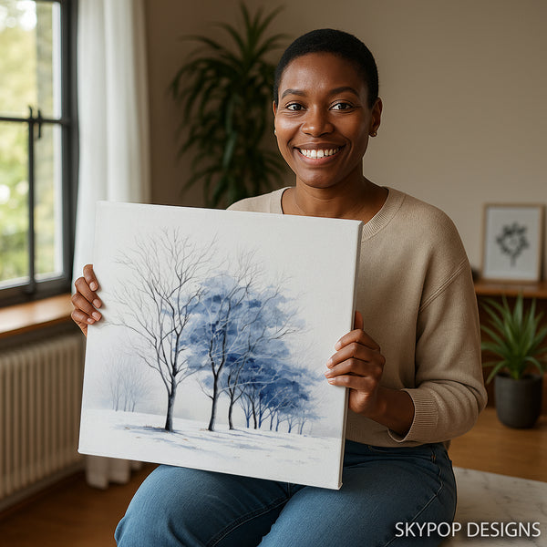 Winter Woods Art - View 9