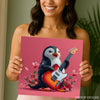 Penguin Rock Star Jam Art - View 9