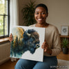 Bison Wilderness Art - View 9