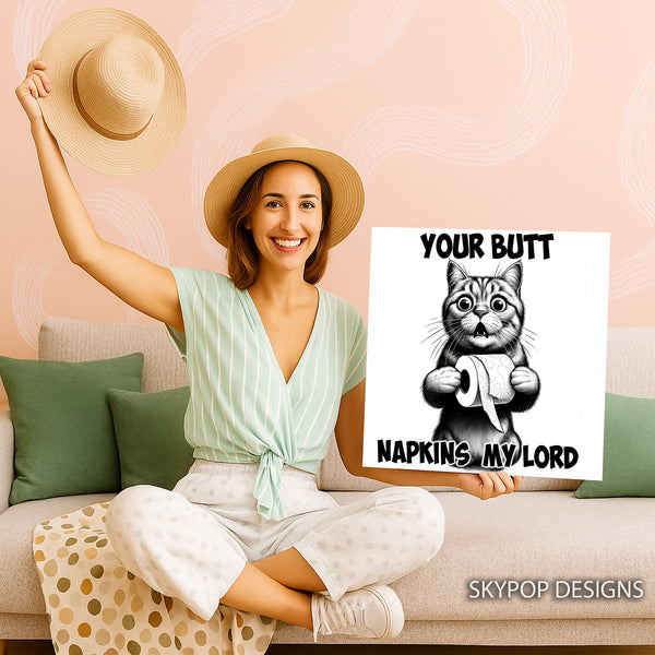 Cat Toilet Paper Art - View 9