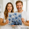 Blue Floral Art - View 9
