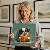 Puppy Reading Book Art - View 9