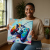 Gaming Controller Explosion Art - View 9