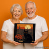 Black Cat Sunset View Art - View 9