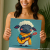 Sheep Playing Guitar Art - View 9