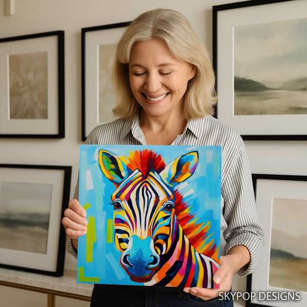 Zebra Splash Art - View 9