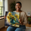 Sunflowers Window Art - View 9