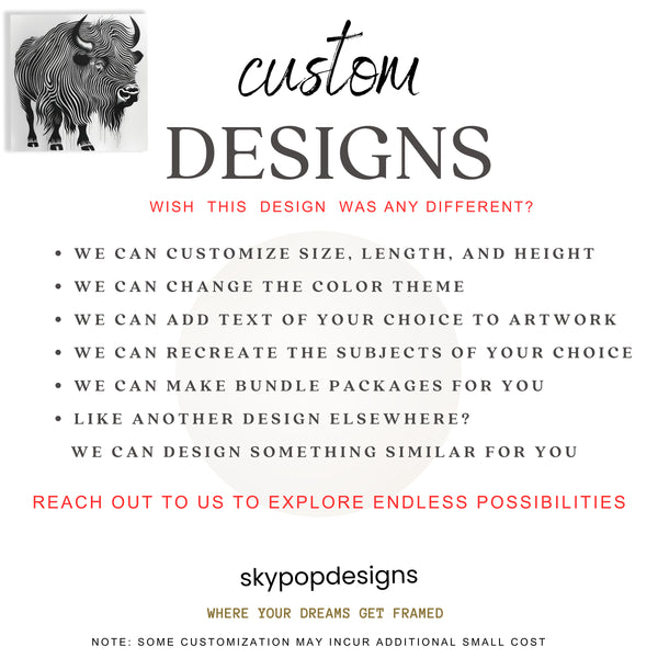 Bison Art - View 10