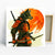 Wolf Samurai Art