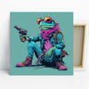 Frog Gunslinger Art
