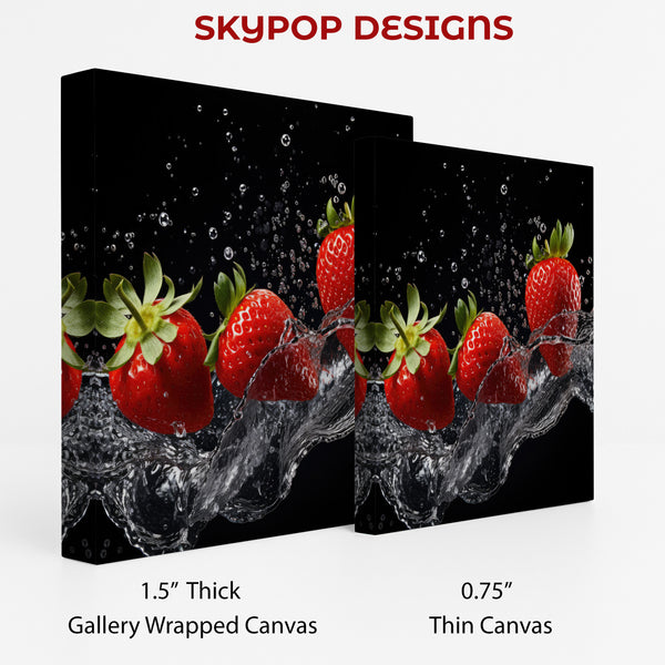 Strawberry Splash Art - View 2