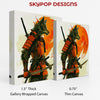 Wolf Samurai Art - View 2
