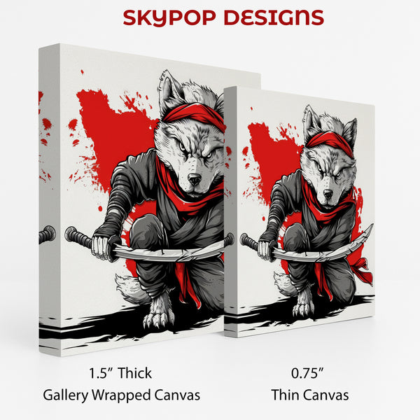 Wolf Ninja Art - View 2