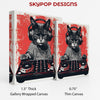 DJ Cat Rockstar Art - View 2