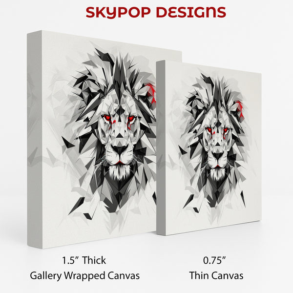Lion's Gaze Art - View 2