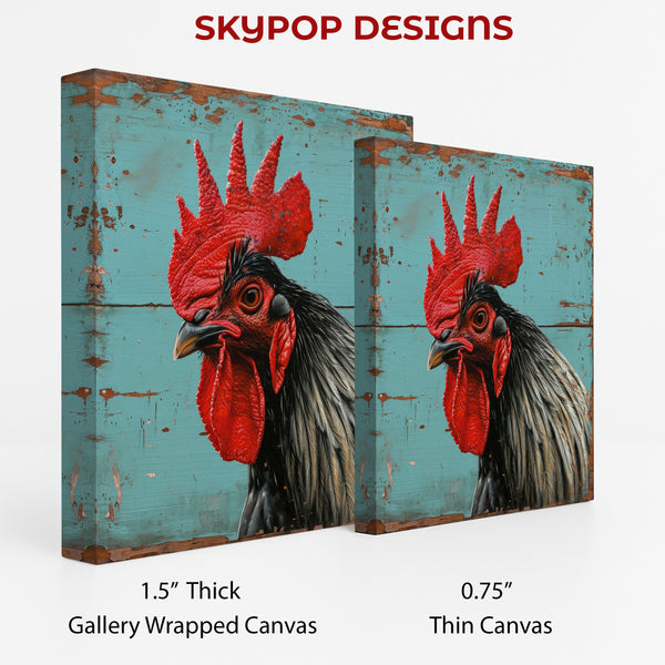 Rooster Art - View 2