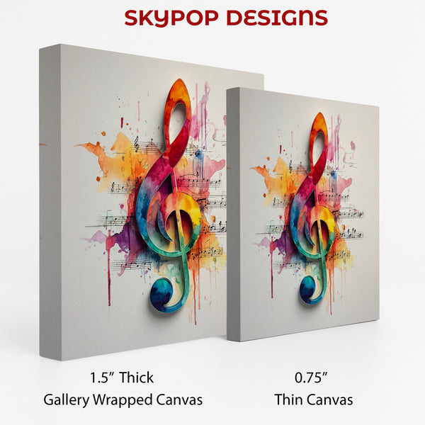 Treble Clef Art - View 2