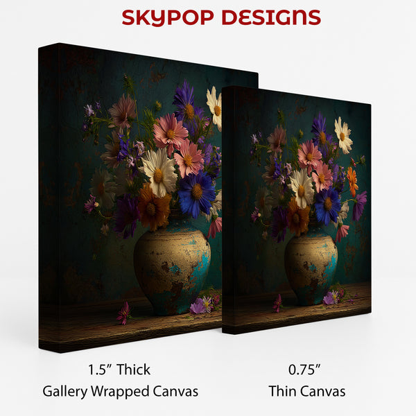 Cosmos Bouquet Art - View 2