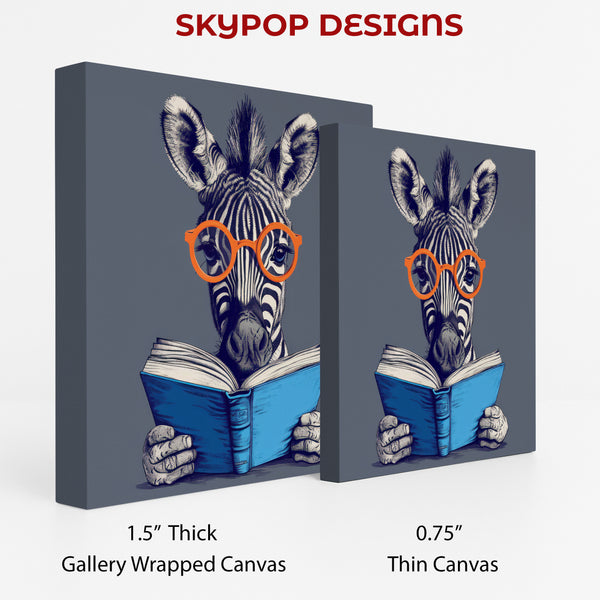 Zebra Reads Art - View 2