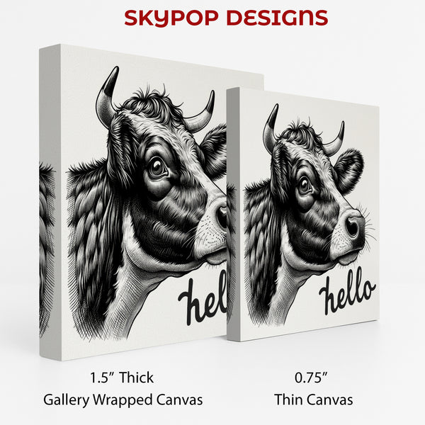 Highland Cow Art - View 2