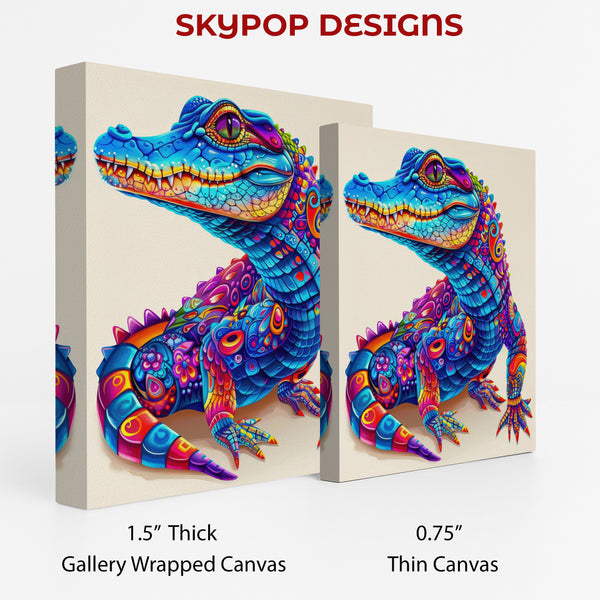 Crocodile Art - View 2