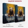 Bear Bathtub Art - View 2