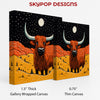 Highland Cow Art - View 2