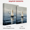 Sailboats at Sea Art - View 2