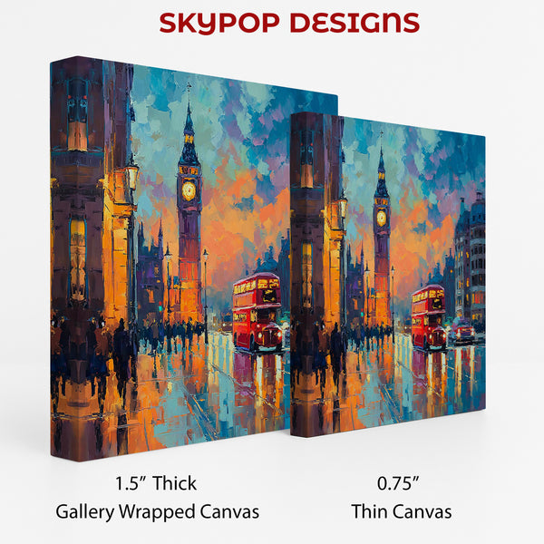 London Big Ben Bus Art - View 2