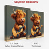Highland Cow Art - View 2
