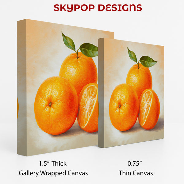 Orange Slice Art - View 2