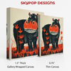 Hippopotamus Art - View 2