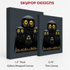 Owl Family Art - View 2