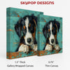 Bernese Mountain Dog Puppy Art - View 2
