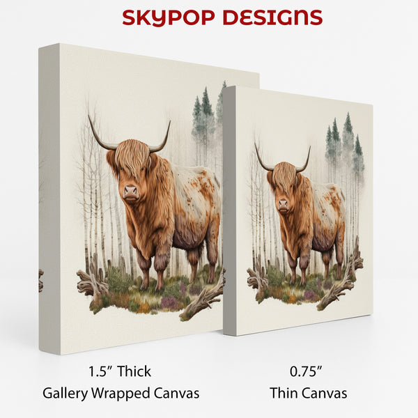 Highland Cow Art - View 2